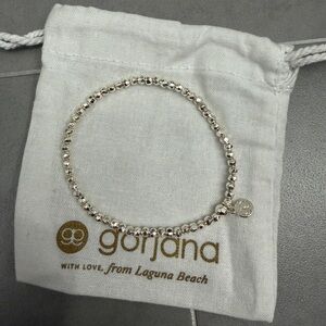 Gorjana Beaded Bracelet in silver
